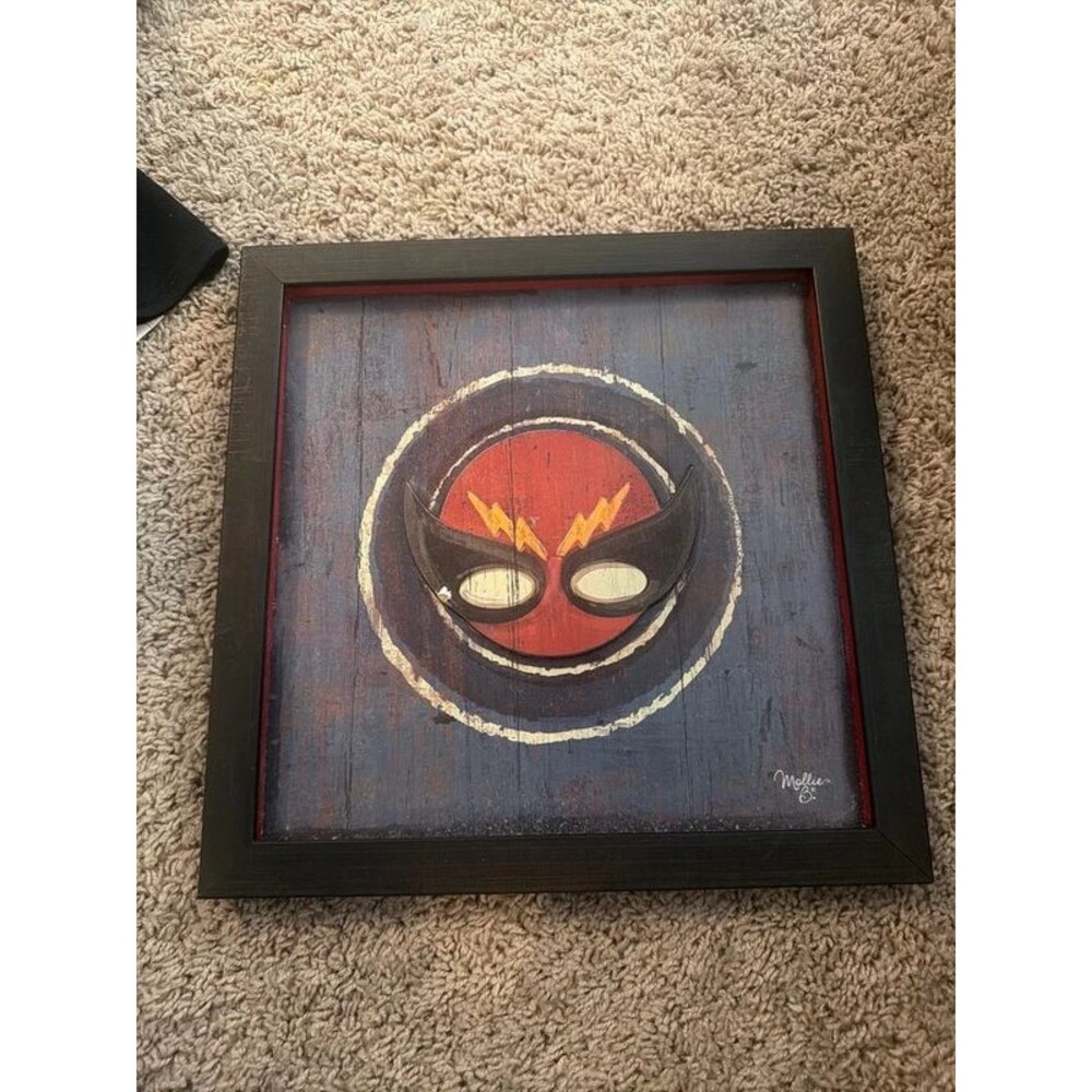 Superhero boys artwork wall decor